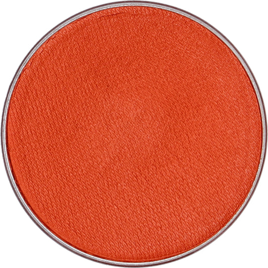 Fard à l'eau Superstar Orange pour le grimage et le maquillage artistique. Format rond 16g.