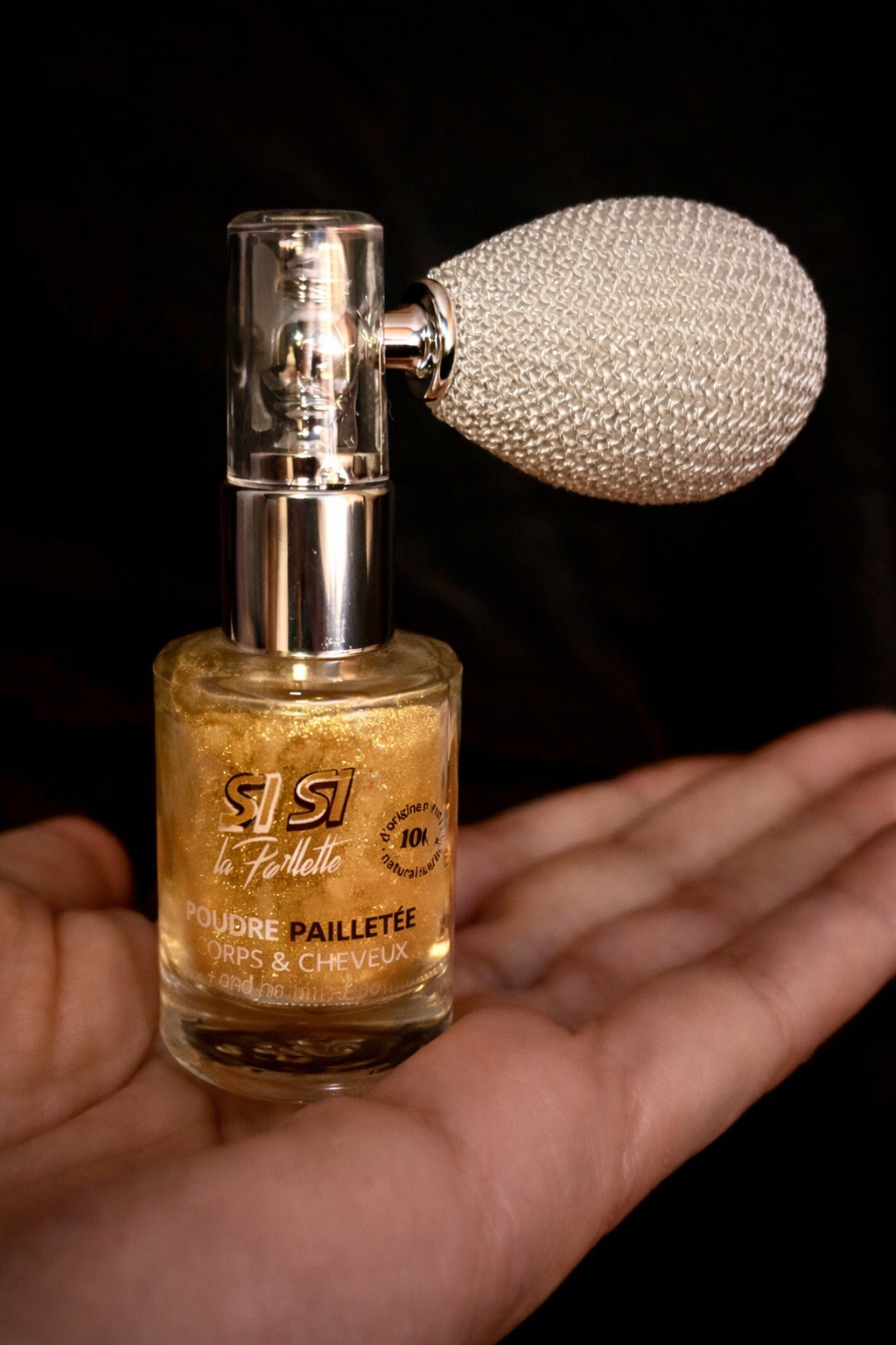 Spray pailleté Doré Sisi la paillette