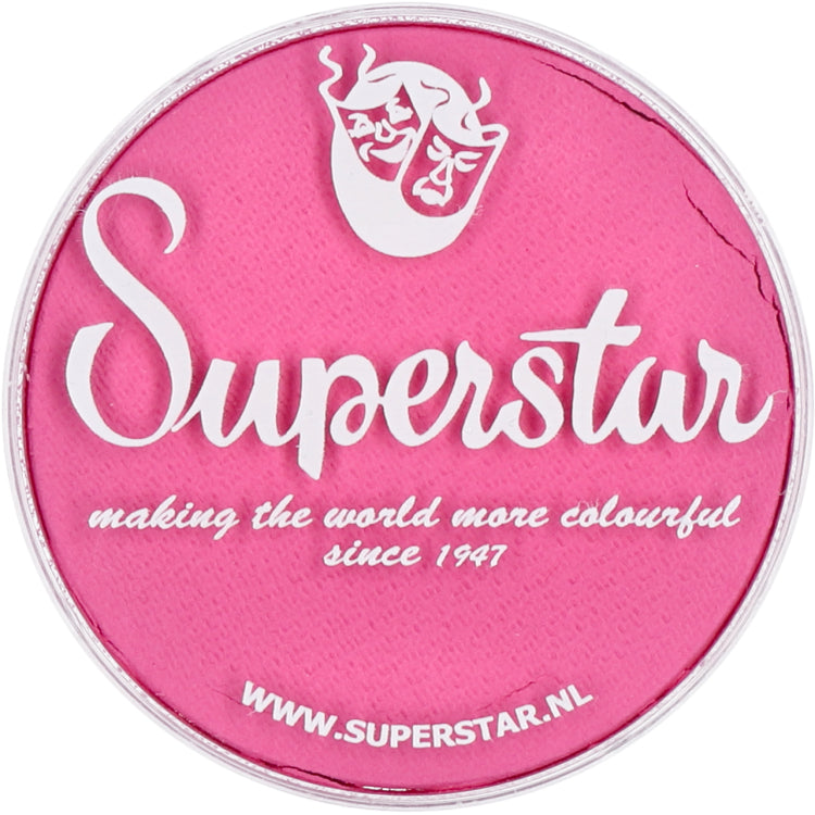 Fard à l'eau Superstar Rose Bubblegum pour le grimage et le maquillage artistique. Format rond 16g. 