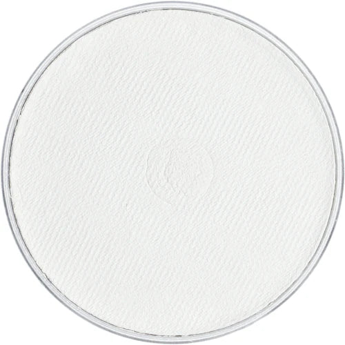 Fard à l'eau Superstar White pour le grimage et le maquillage artistique. Format rond 16g. 