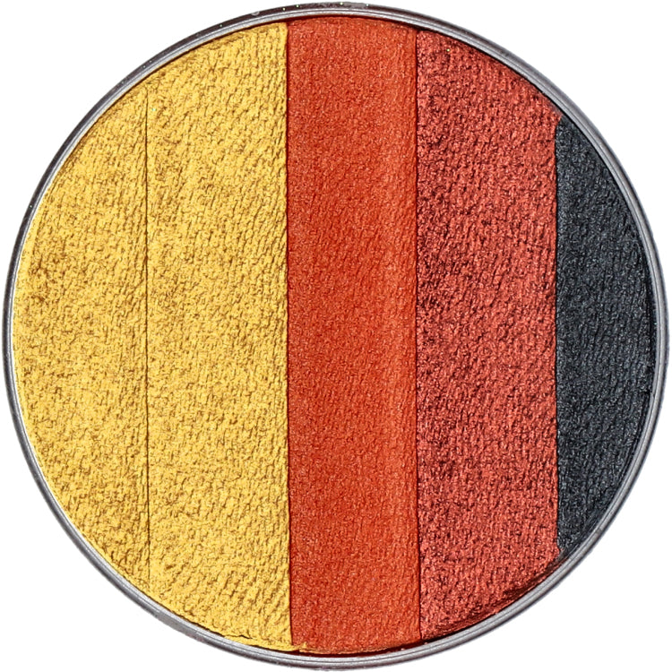 Maquillage professionnel Superstar Dream Colours Safari, Splitcake irisé et brillant.