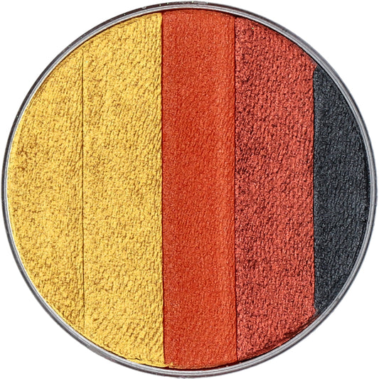Maquillage professionnel Superstar Dream Colours Safari, Splitcake irisé et brillant.