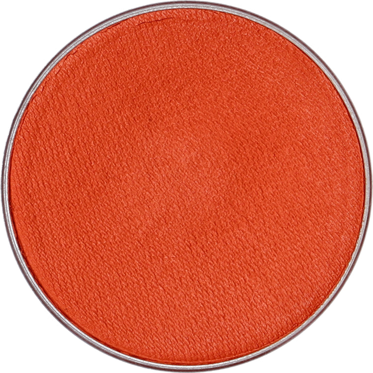 Fard à l'eau Superstar Orange pour le grimage et le maquillage artistique. Format rond 16g. 