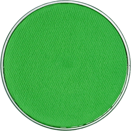 Fard à l'eau Superstar vert pour le grimage et le maquillage artistique. Format rond 16g. 