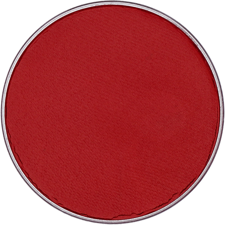 Fard à l'eau Superstar Rouge Red pour le grimage et le maquillage artistique. Format rond 16g. 